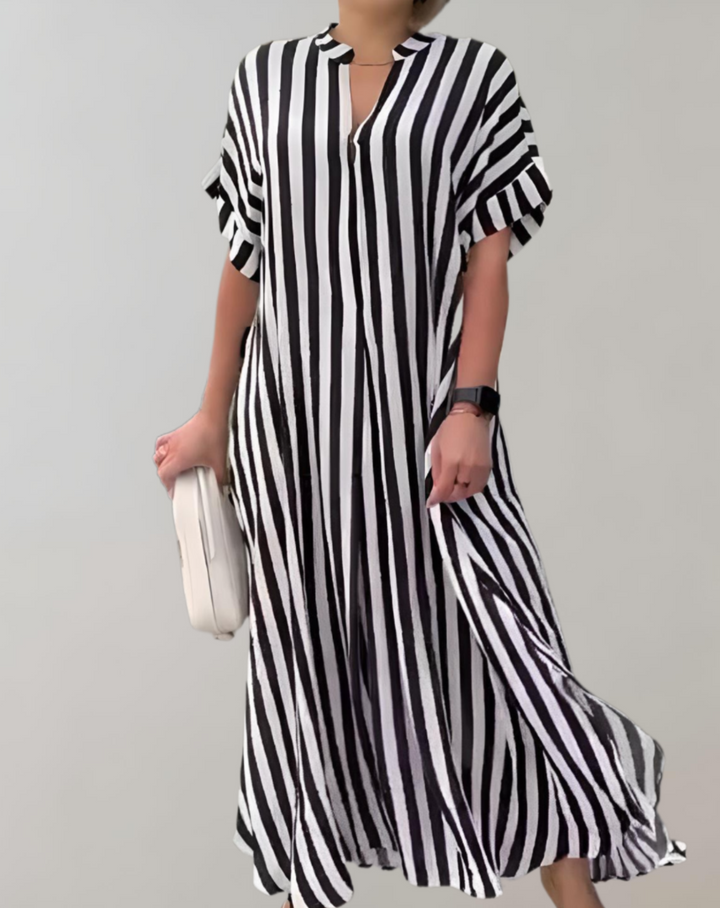 Kathy - Chic Stripe Dress