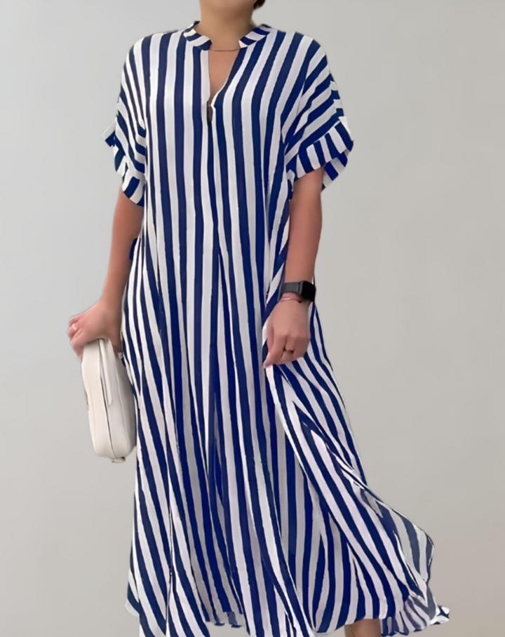 Kathy - Chic Stripe Dress