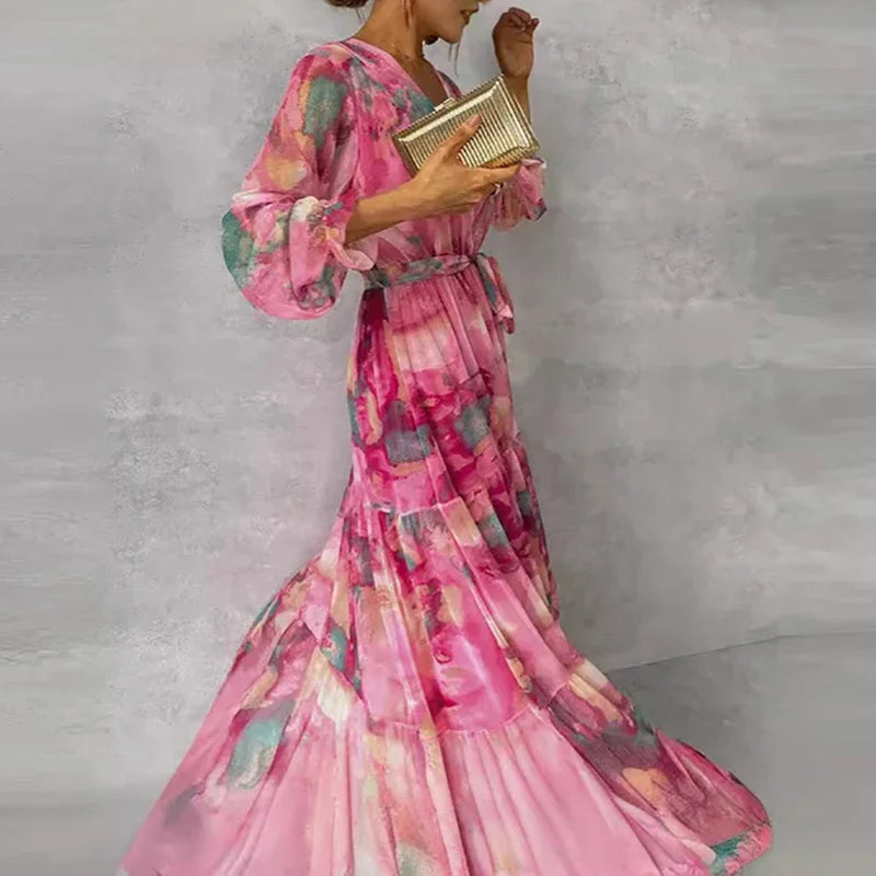 Michaella - Radiant Floral Dress