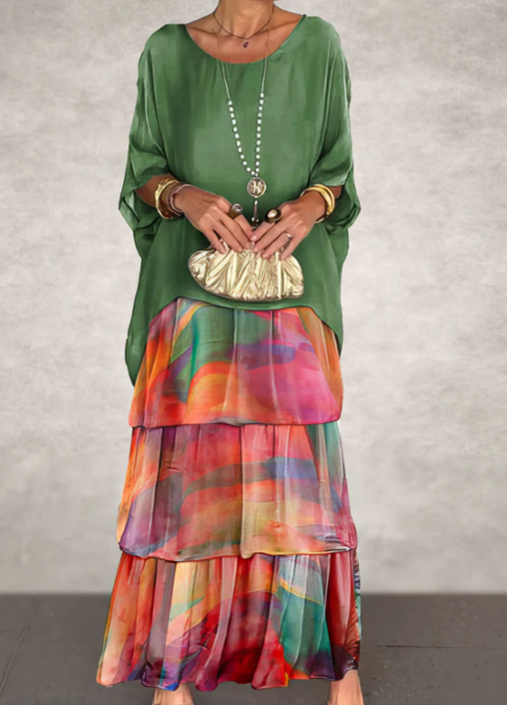 Sariah - Flowing Elegance Dress