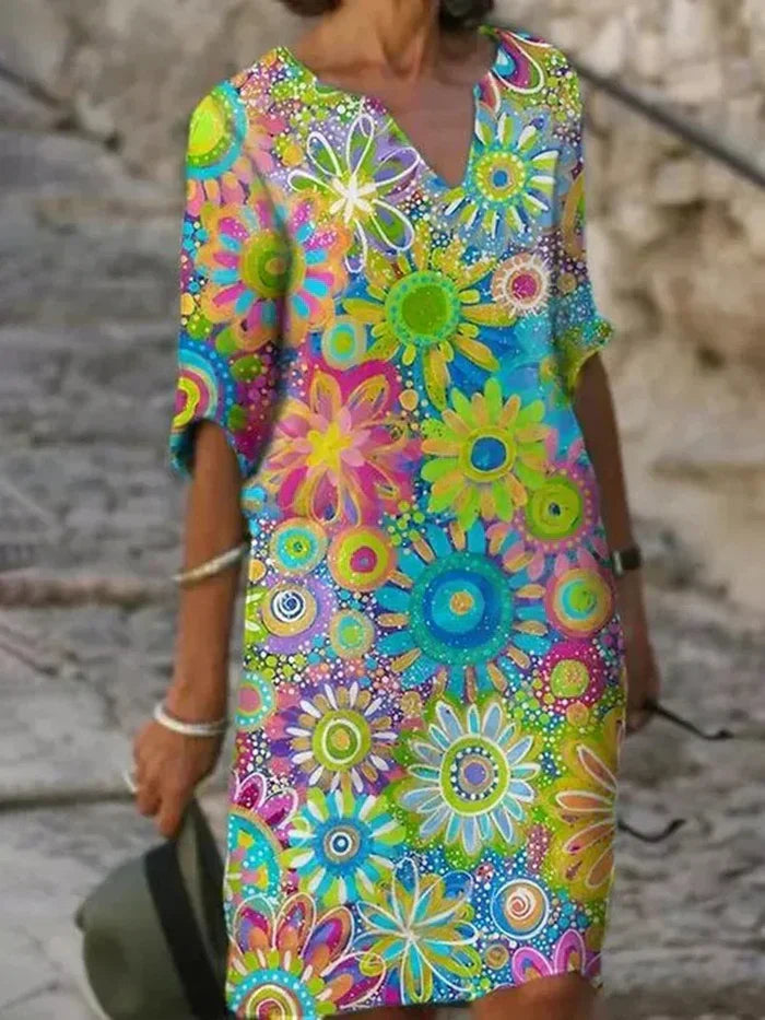 Yelina - Floral Radiant Dress