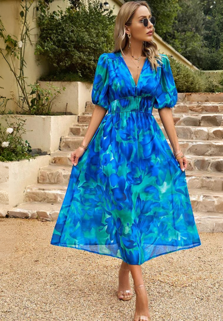 Marcelle - Bloomy Elegance Dress