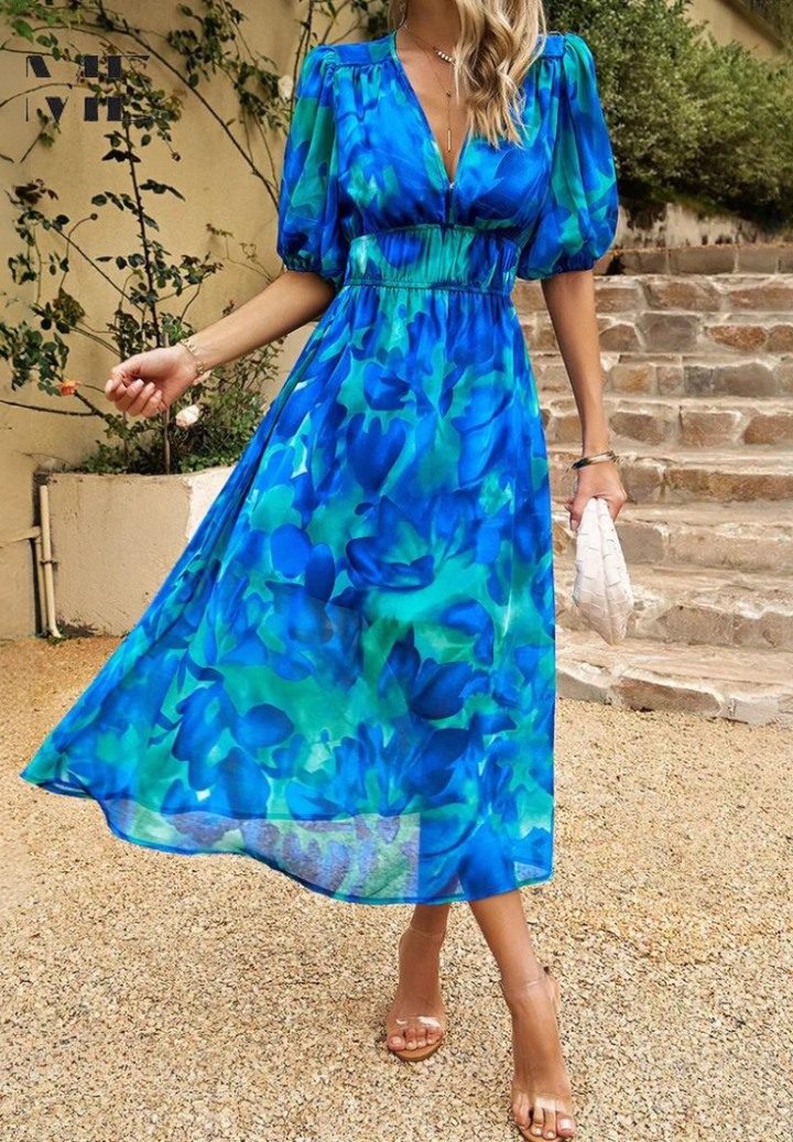 Marcelle - Bloomy Elegance Dress