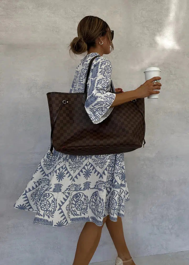 ANJIE - Relaxed Boho Tunic Dress
