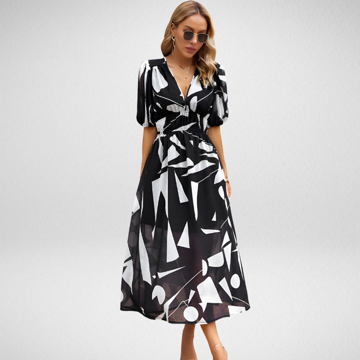 Mirae - Bold Garden Dress