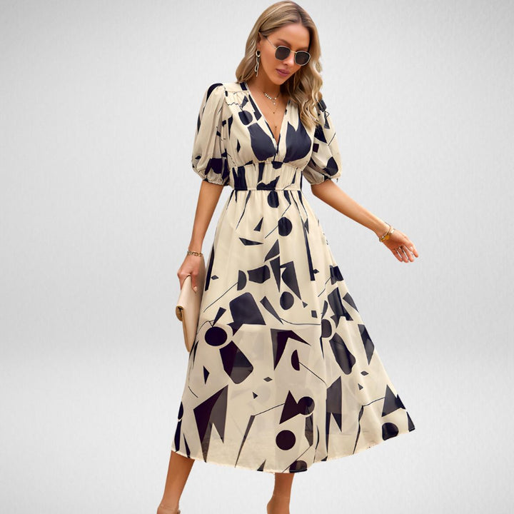 Mirae - Bold Garden Dress