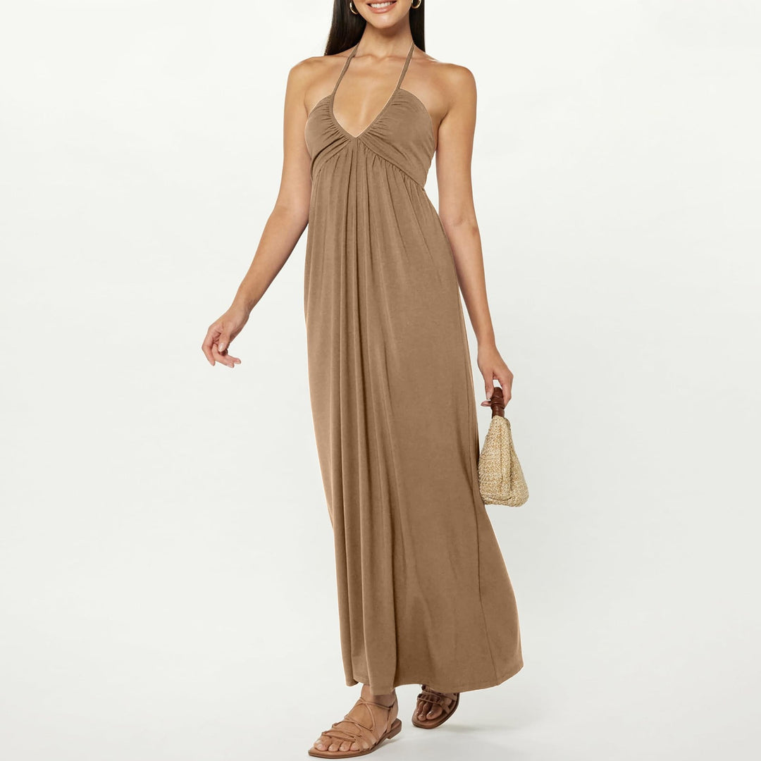 Joice - Chic Halter Dress