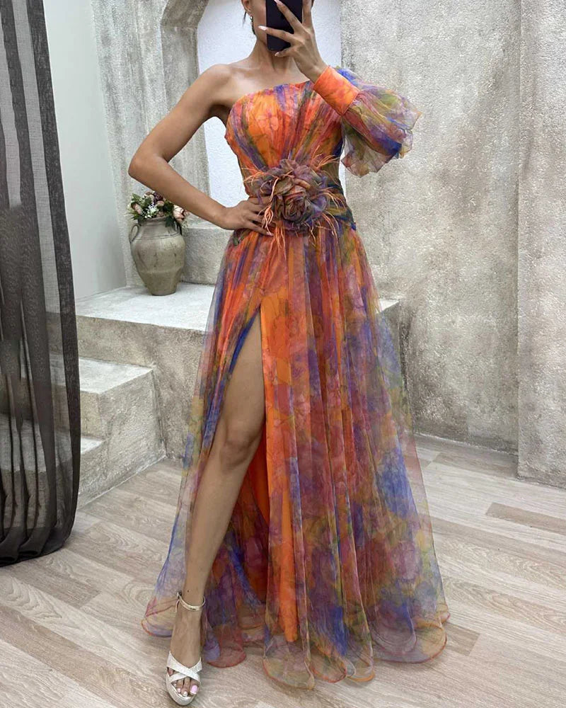 Seliora - Mystical One-Shoulder Dress