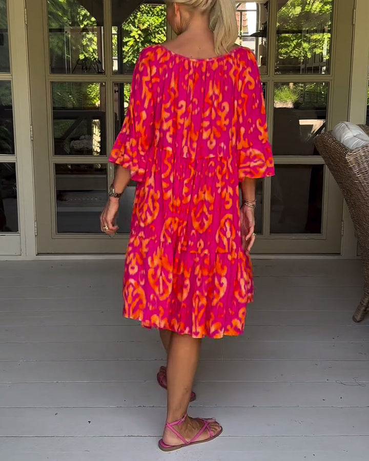 Rica - Relaxed Printed Dress