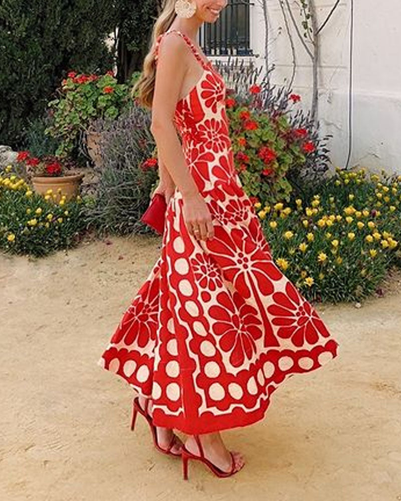 Mirenne - Playful Floral Dress