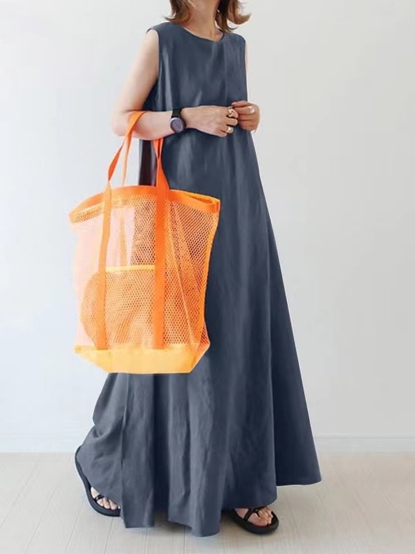 Kaori - Sleeveless Flowy Dress