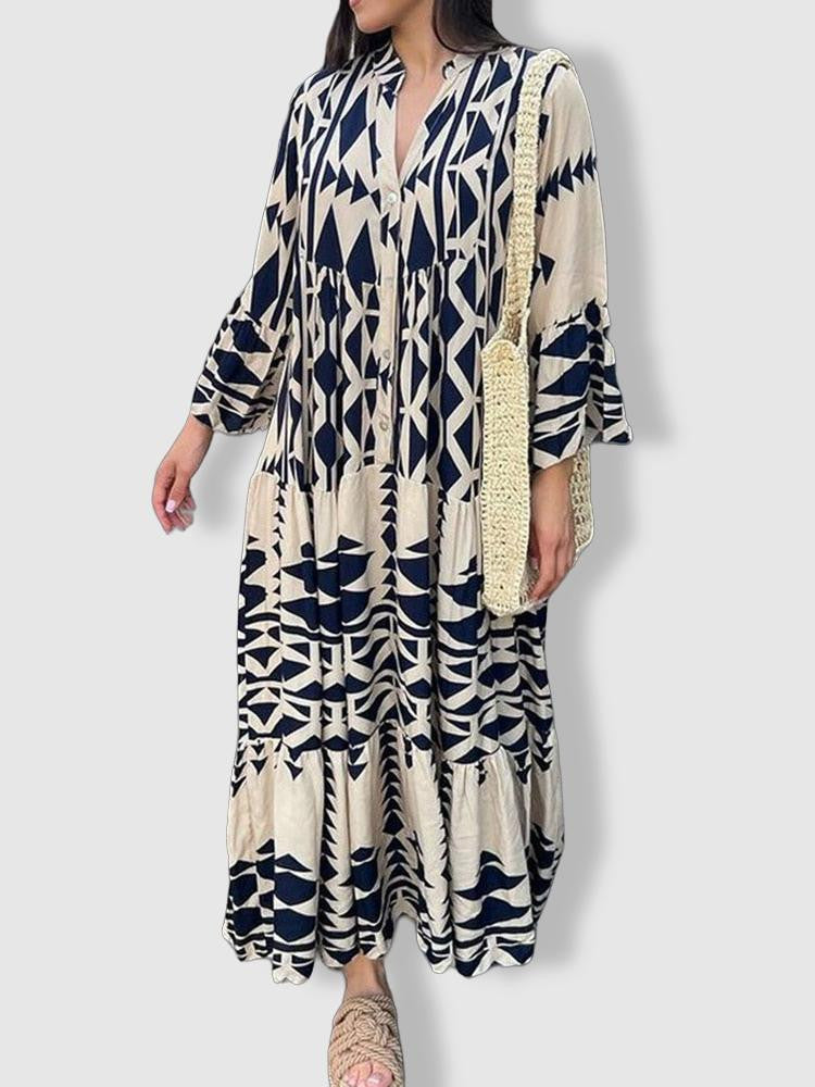 Kelra - Bohemian Geometric Dress