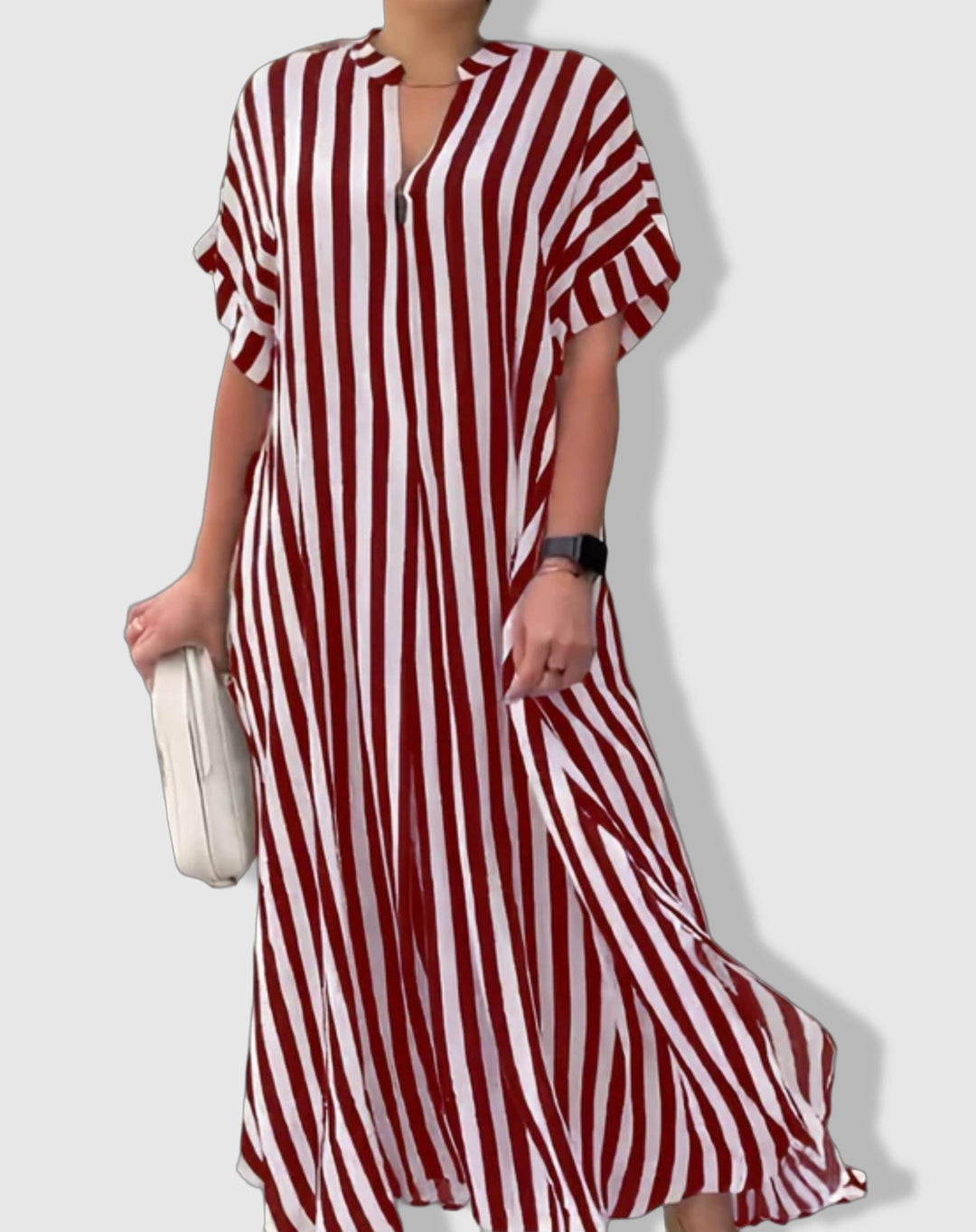Kathy - Chic Stripe Dress