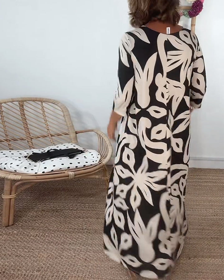 Savanah - Abstract Muse Dress