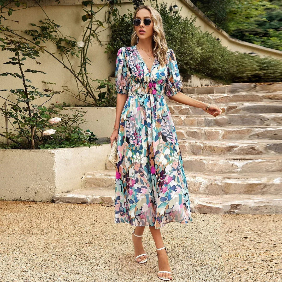 Serelina - Blooming Elegance Dress