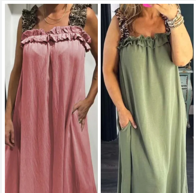Sonia - Ruffle Drape Dress