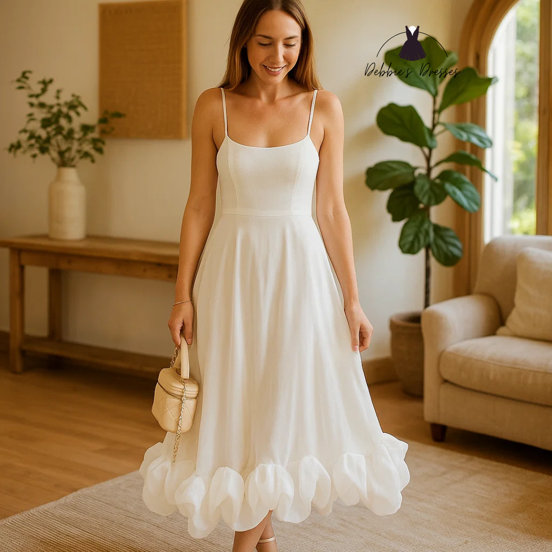 Valina - Petal Flare Dress