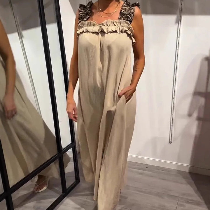 Sonia - Ruffle Drape Dress