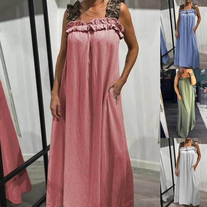 Sonia - Ruffle Drape Dress