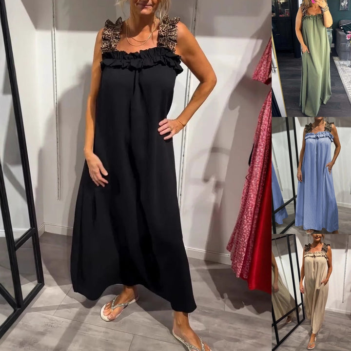 Sonia - Ruffle Drape Dress
