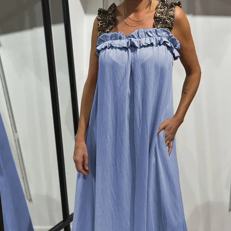 Sonia - Ruffle Drape Dress