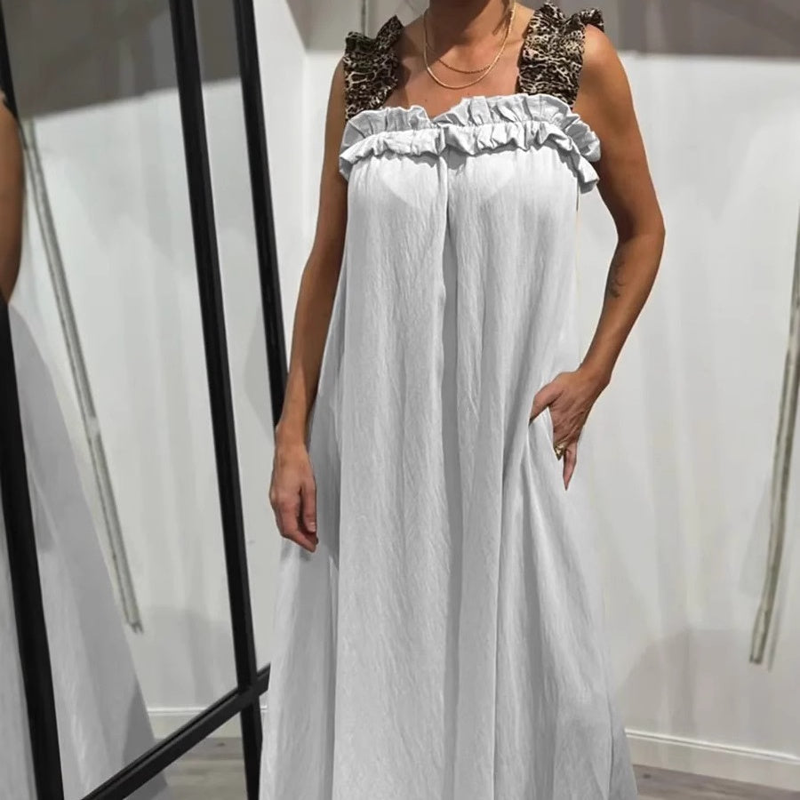 Sonia - Ruffle Drape Dress