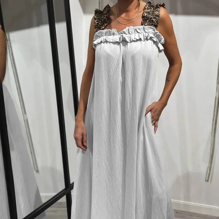Sonia - Ruffle Drape Dress