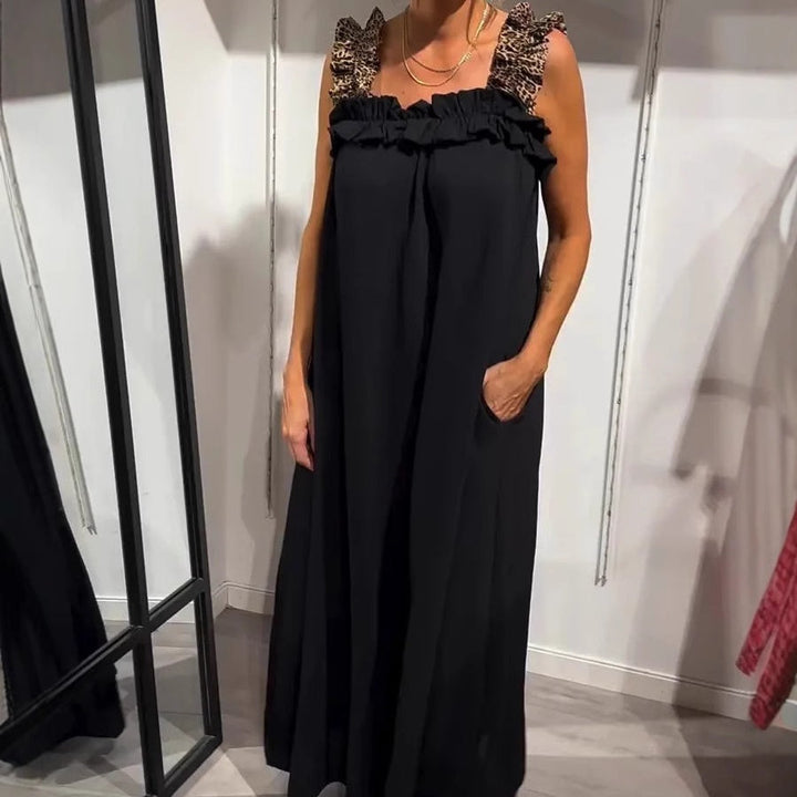 Sonia - Ruffle Drape Dress