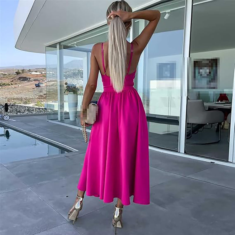 Coralie - Stylish Slit Dress