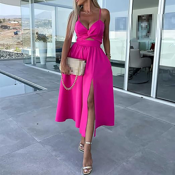 Coralie - Stylish Slit Dress
