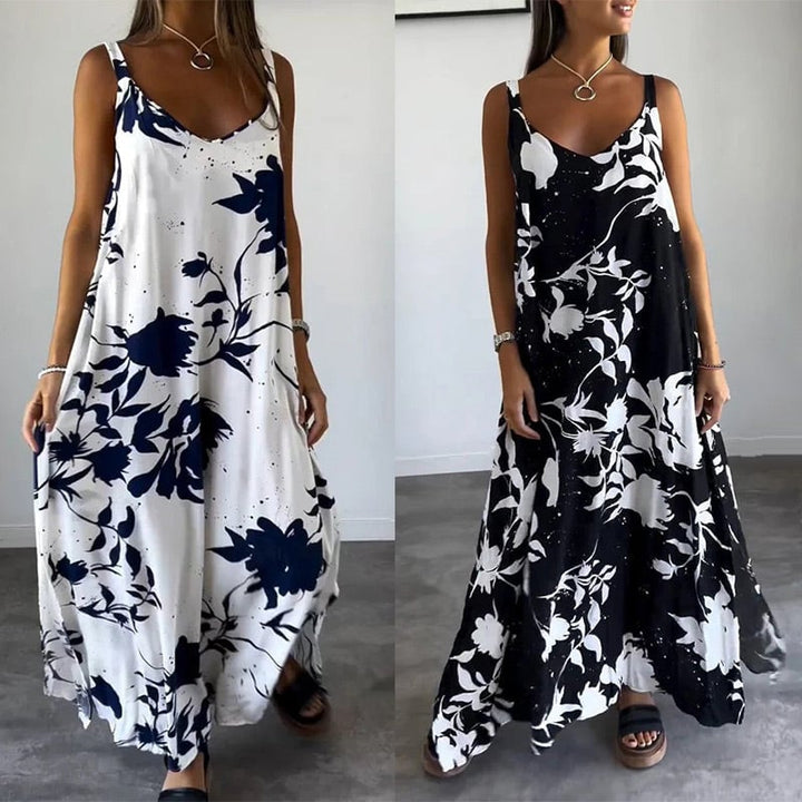 Seline - Printed Bloom Dress