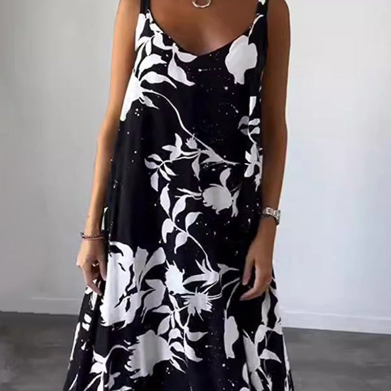 Seline - Printed Bloom Dress