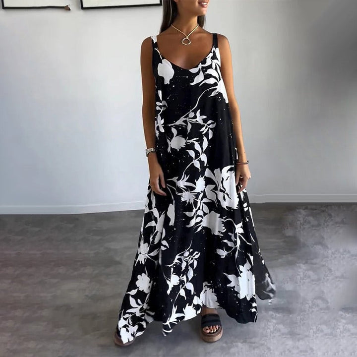 Seline - Printed Bloom Dress