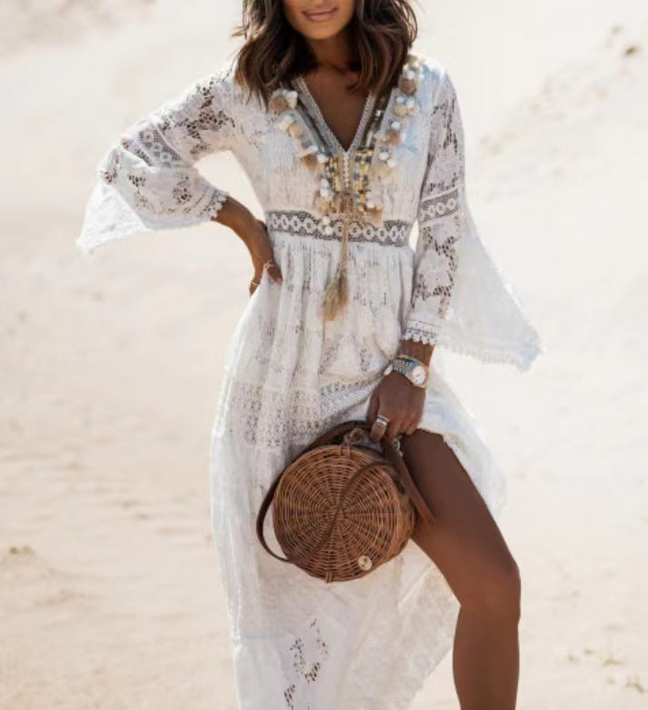Elisse - Boho Lace Dress