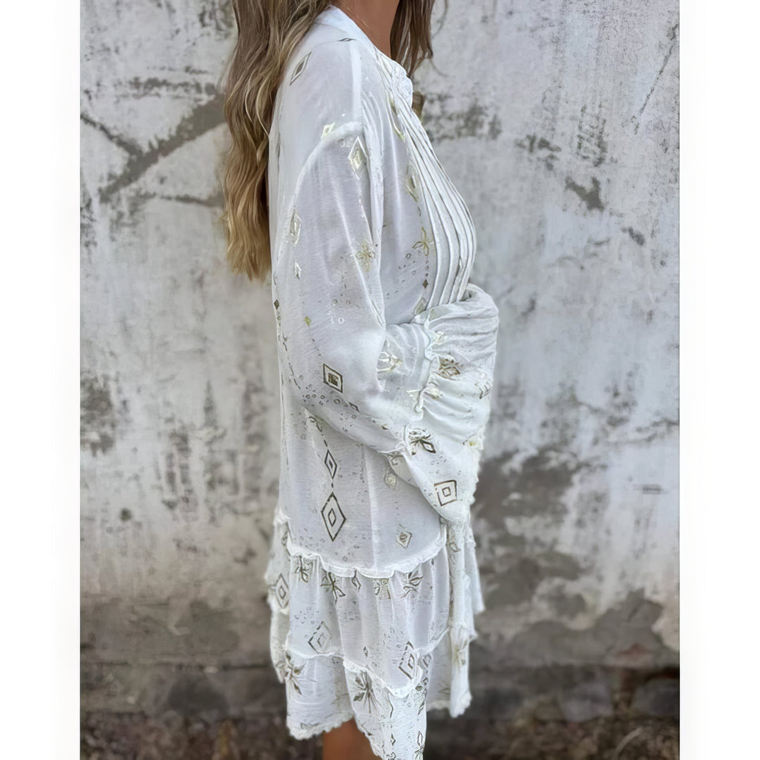 Seanna - Boho Gilded Dress