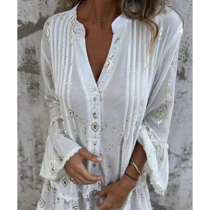 Seanna - Boho Gilded Dress