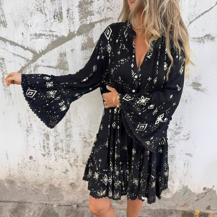 Seanna - Boho Gilded Dress