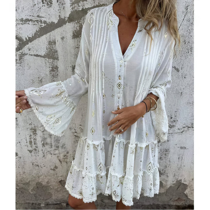 Seanna - Boho Gilded Dress